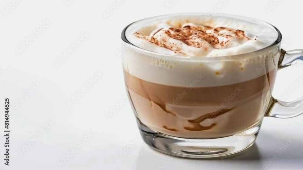 cappuccino with chocolate