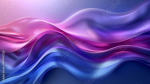 Modern Abstract Wavy Background 