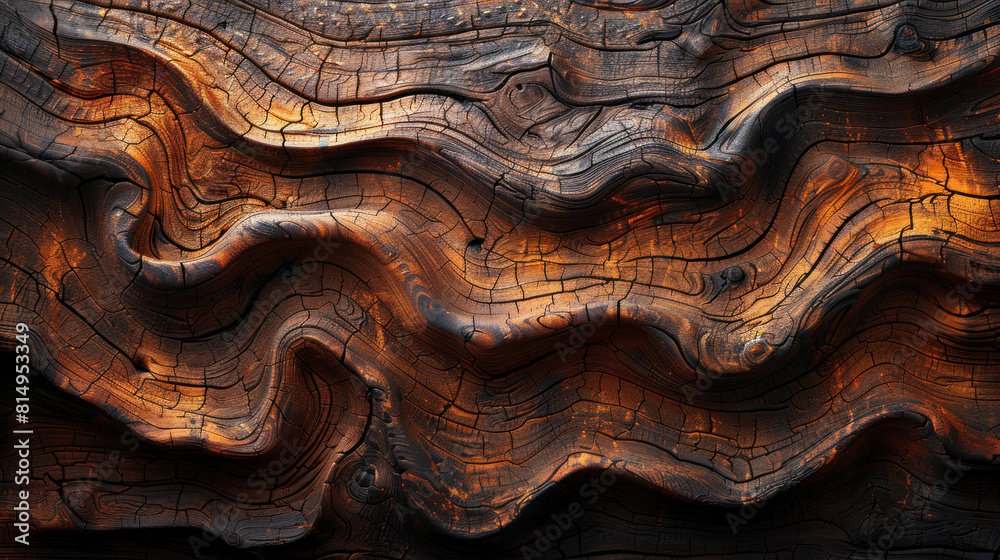 Brown wood texture lends warmth and depth to the abstract background, adding a natural element to the artistic composition. Brown wood texture lends warmth and depth to the abstract background, adding a natural element to the artistic composition.