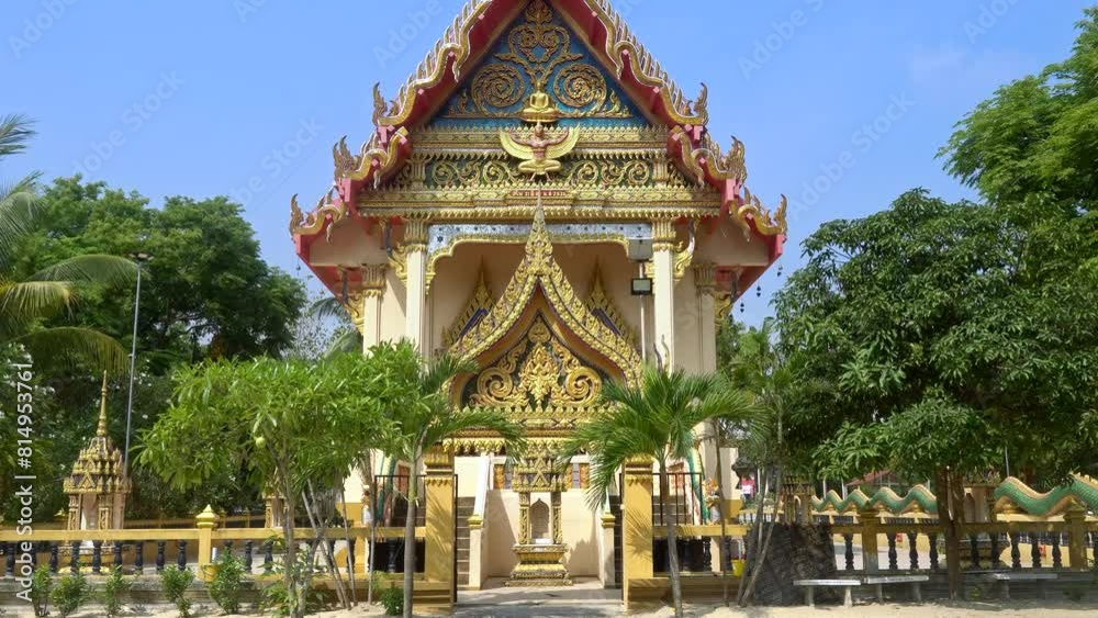 Buddhist temples on the islands of Thailand, Koh Samui, sea, Buddhist ...