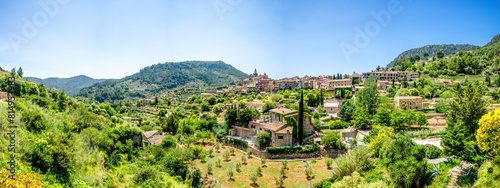 Blick über Valldemossa, Mallorca, Spanien  photo