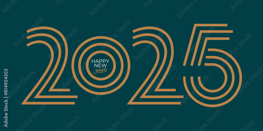 Happy New Year 2025. Vector illustration numbers 2025. New Year holiday template. Collection of 2025 happy new year symbols. Happy New Year 2025. Vector illustration numbers 2025. New Year holiday template. Collection of 2025 happy new year symbols.