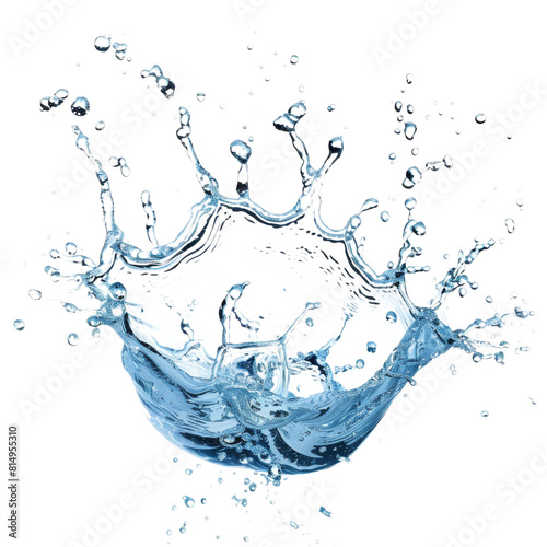  water liquid splash isolated on transparent background, PNG file , graphic design , graphic resources, 