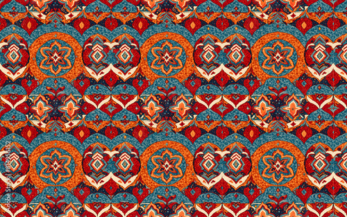 pattern carpet ikat beautiful 