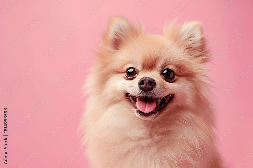 dog poses in front of the camera happy dog poses in front of the camera happy