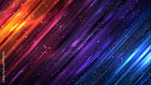  A vibrant abstract backdrop featuring stars and lined intersections; text placement located on the image's left side