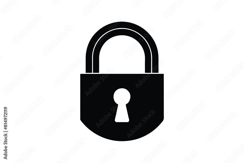 a padlock with a black padlock that says padlock a padlock with a black padlock that says padlock