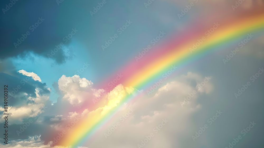 Glimmering Spectrum of Hope across a Stormy Sky - Significance of Rainbow
