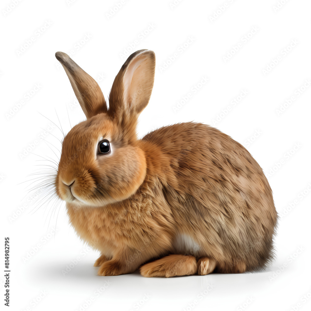 rabbit isolated on white background rabbit isolated on white background