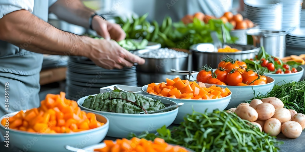 Chefs restaurants and producers collaborate to create diverse plantbased menus. Concept Plantbased Menus, Collaborative Cuisine, Sustainable Dining, Culinary Innovation, Chefs' Partnerships Chefs restaurants and producers collaborate to create diverse plantbased menus. Concept Plantbased Menus, Collaborative Cuisine, Sustainable Dining, Culinary Innovation, Chefs' Partnerships