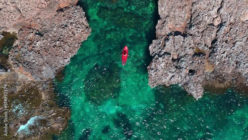 Costas mediterraneas, playas de menorca desde el aire 