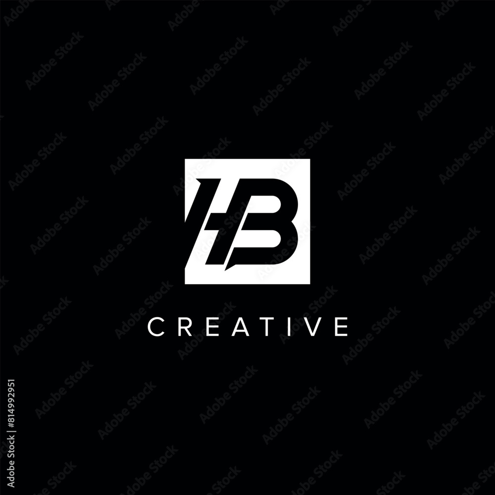 HB BH Alphabet Letter logo design. Initial Vector symbol. HB BH Alphabet Letter logo design. Initial Vector symbol.