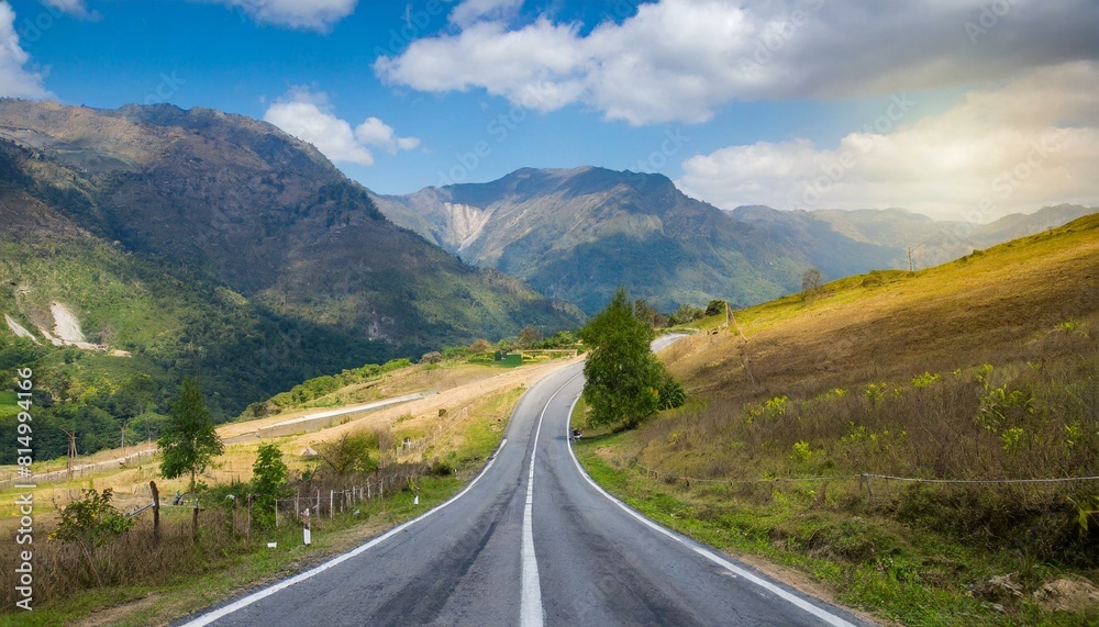 road in the mountains