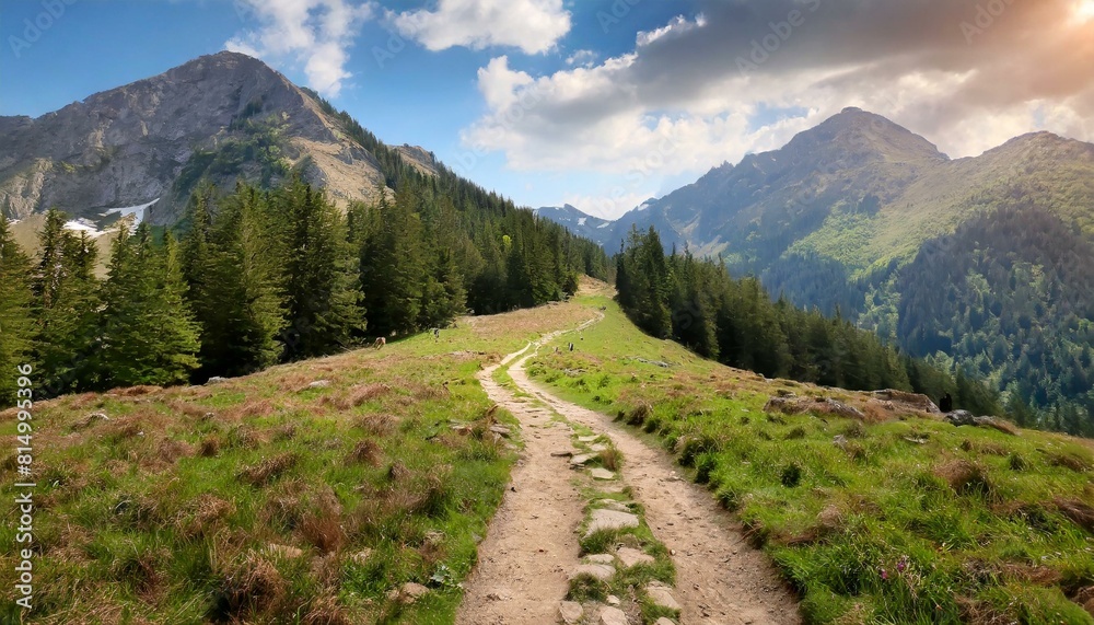 Obraz premium path in the mountains