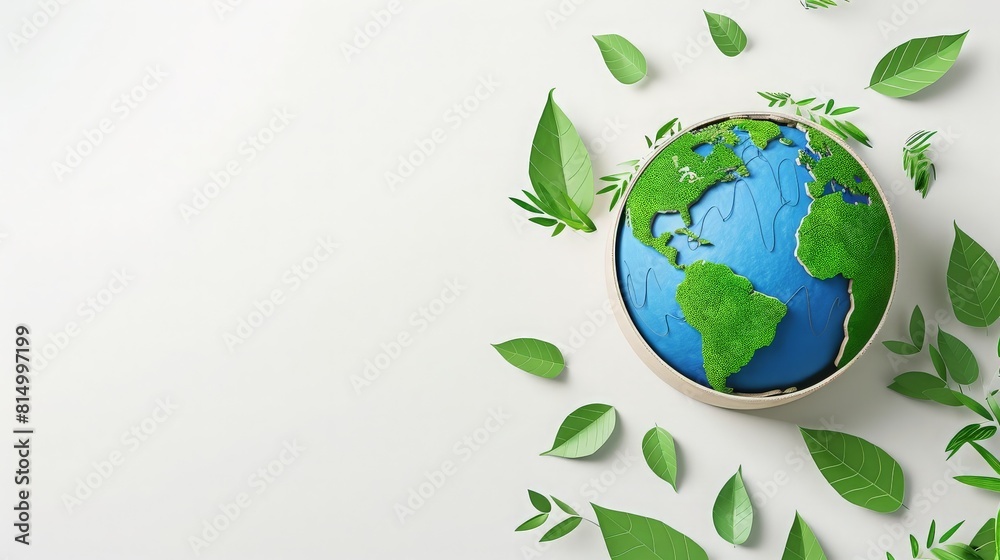 Save our planet. Earth day 3d concept background. Ecology concept. generative ai Save our planet. Earth day 3d concept background. Ecology concept. generative ai
