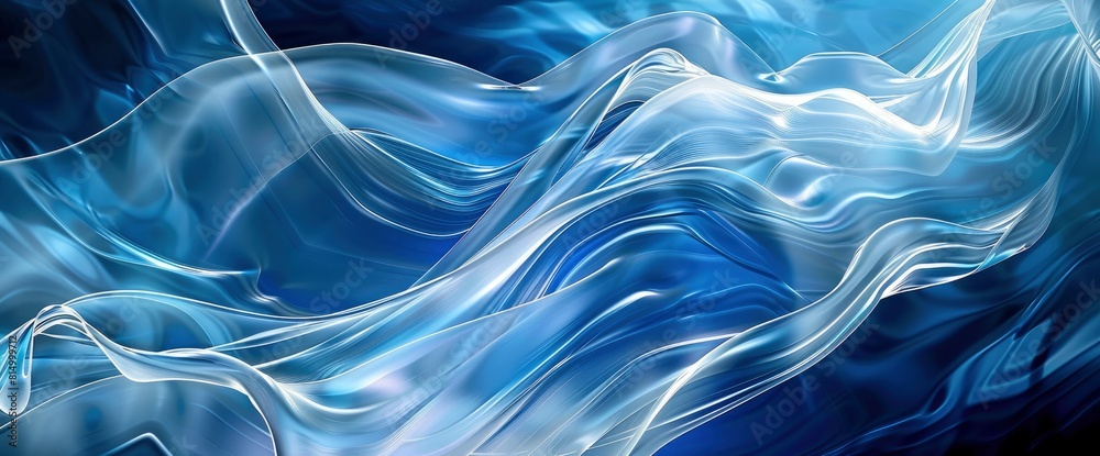 Abstract Waves Represent Digital Financial Transactions,High Resolution Abstract Waves Represent Digital Financial Transactions,High Resolution