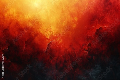 Digital artwork of  photograph of a red and orange painting background photo