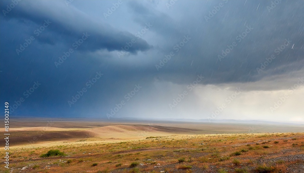 rain, rainy cloudy weather in the steppe rain, rainy cloudy weather in the steppe