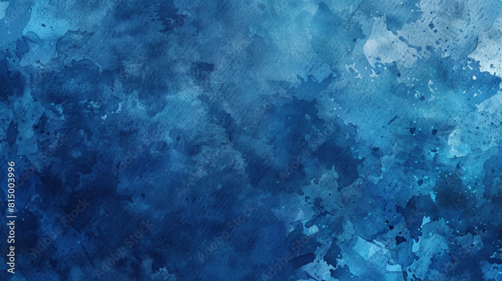 Abstract painting with shades of blue and textures Abstract painting with shades of blue and textures