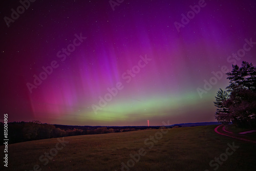 Wallpaper Mural Beautiful aurora over the Czech Republic Torontodigital.ca