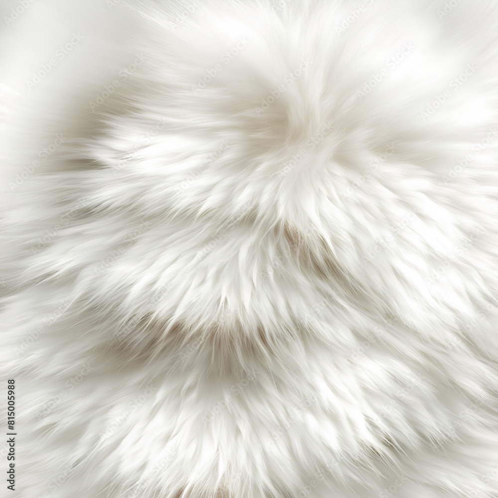 Fototapeta premium close up of white fur