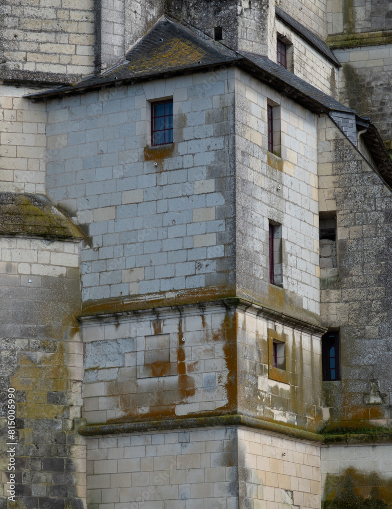 Renaissance castle of  Saumur, France.