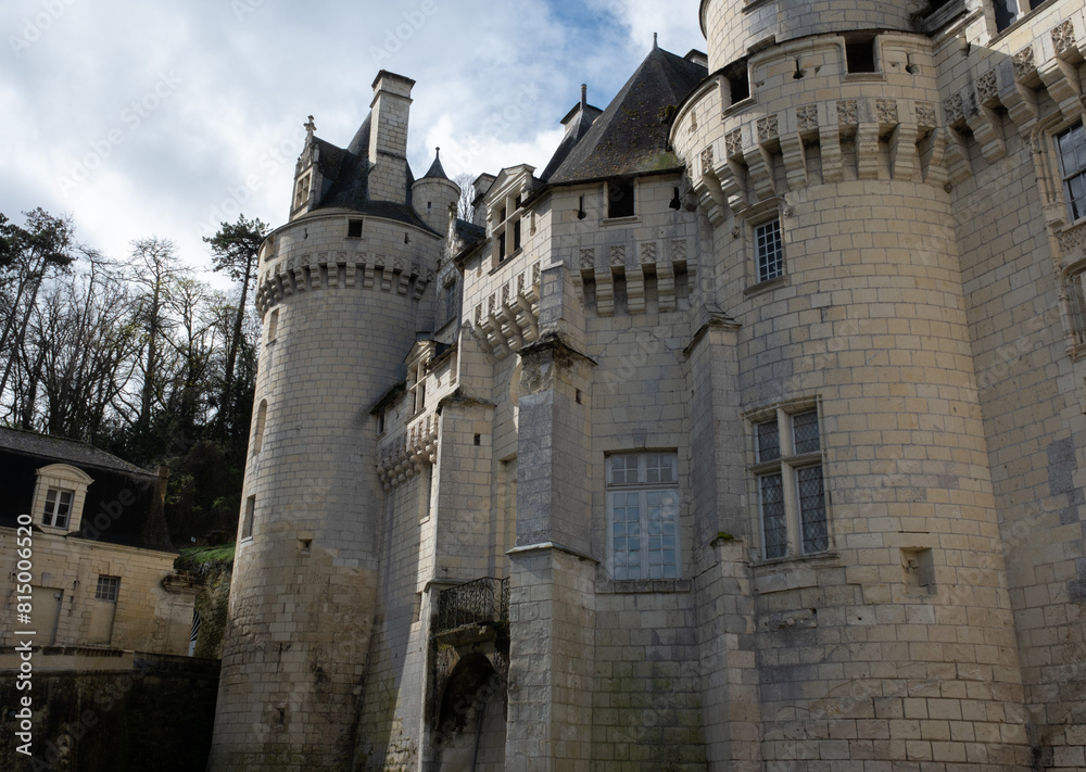 Renaissance castle of Ussé, France. Renaissance castle of Ussé, France.