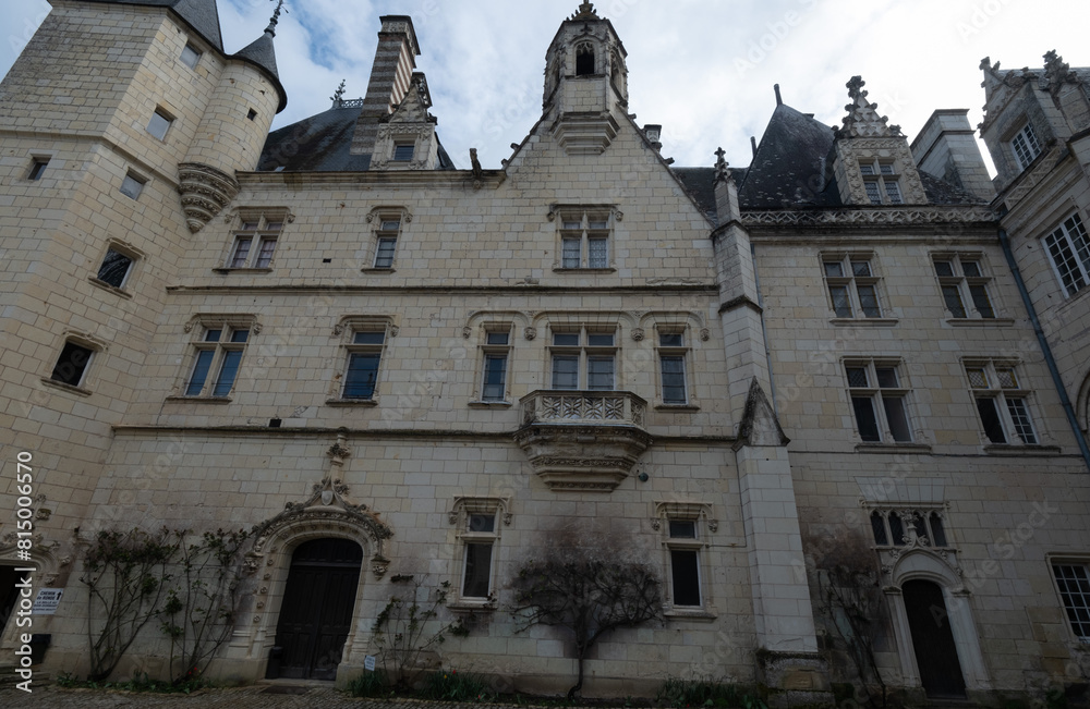 Fototapeta premium Renaissance castle of Ussé, France.