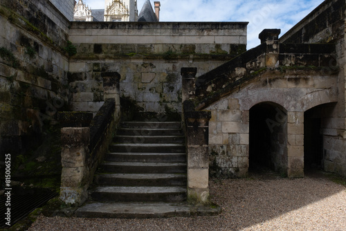 Renaissance castle of  Uss    France.