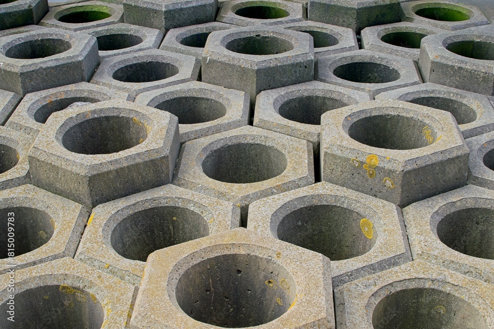 Hexagonal sea defense