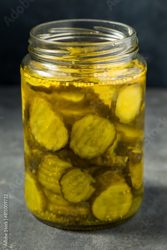 Organic Jarred Bread and Butter Dill PIckles