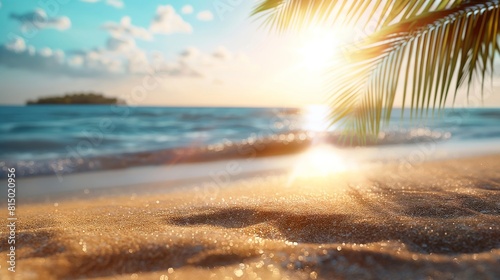 Golden sand and a gentle breeze set the scene for beachfront relaxation.