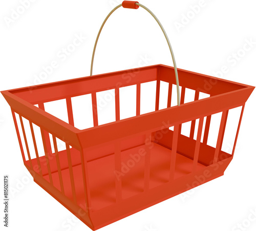 Cesta de compras 3D