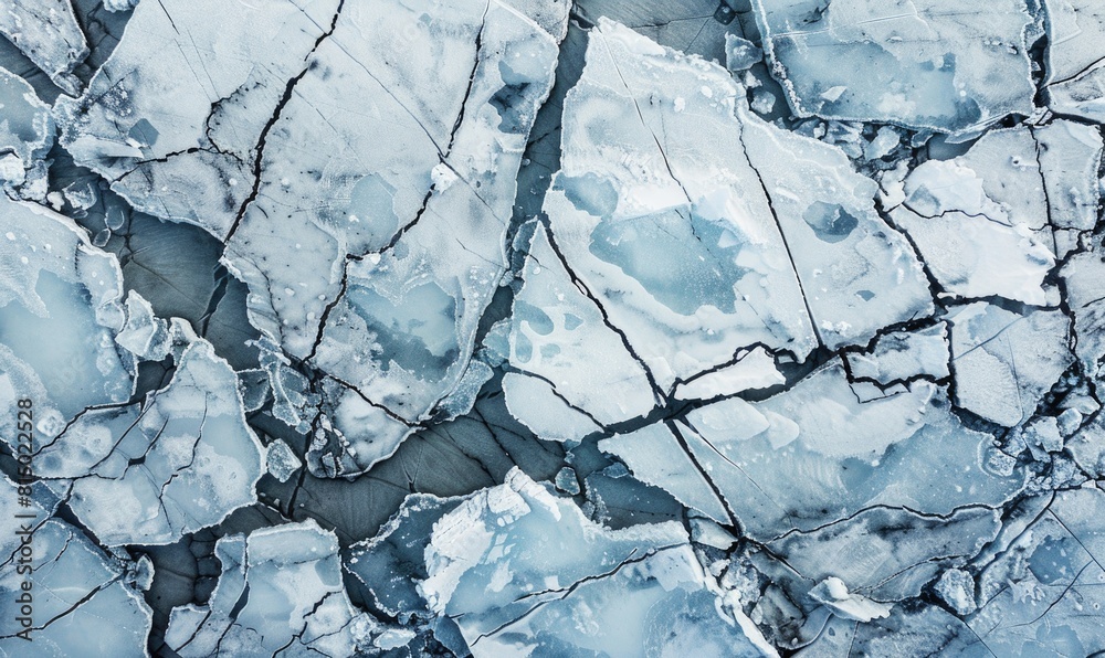 Cracked ice backdrop, natural texture background Cracked ice backdrop, natural texture background
