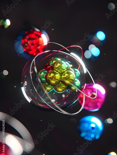Electron Spin and Magnetic Properties Visualized in Vibrant 3D Diagram