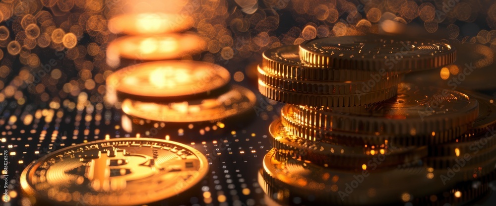 The Concept Of Nft (Non-Fungible Token) Is Visually Represented,High Resolution The Concept Of Nft (Non-Fungible Token) Is Visually Represented,High Resolution
