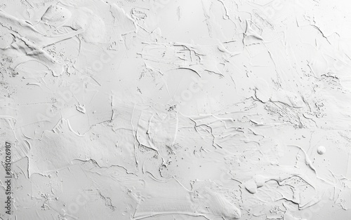 Textured white plaster wall with subtle markings and smudges.
