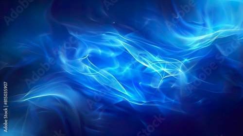 Abstract elegant background design with space for your text  Wave flame soft background  Beneath the bright blue business background