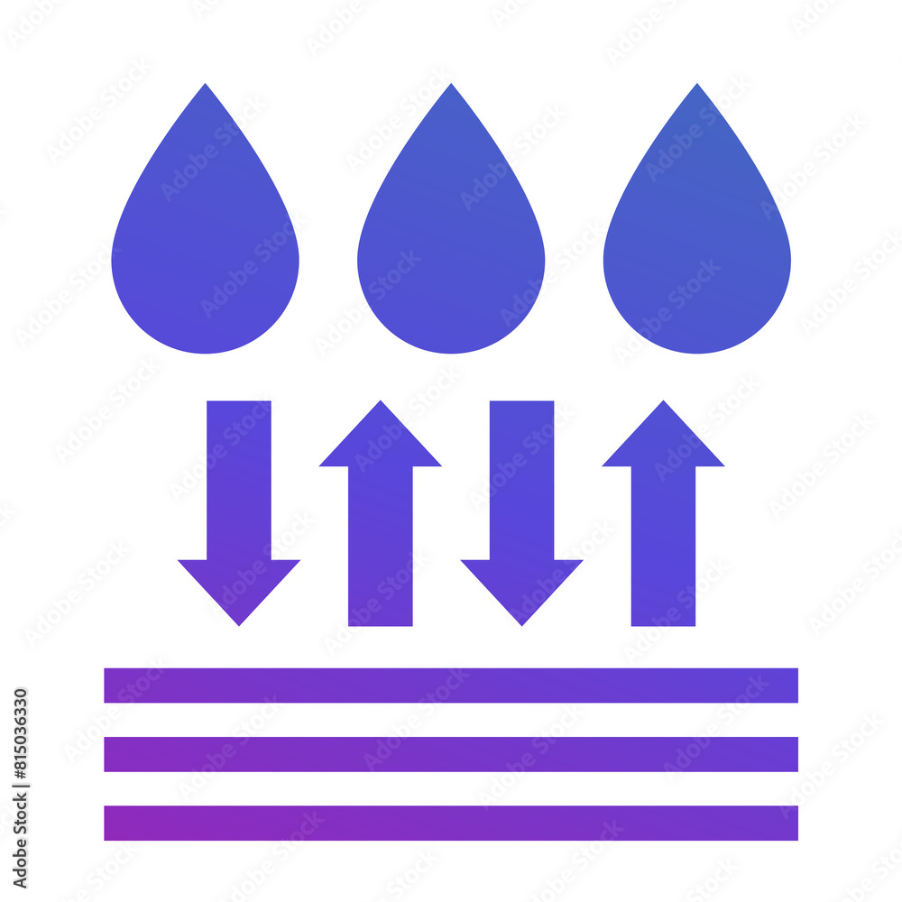 water resistant and waterproof icon water resistant and waterproof icon