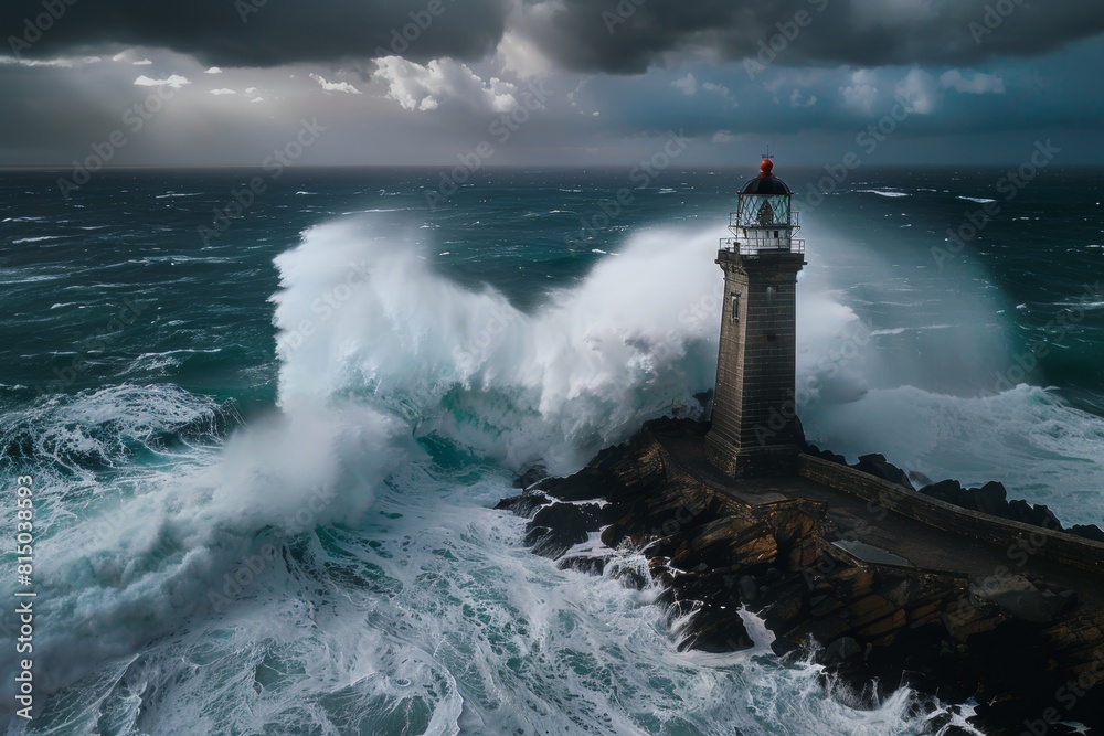 Guiding Light in Stormy Seas: A Symbol of Vision and Resilience in Business