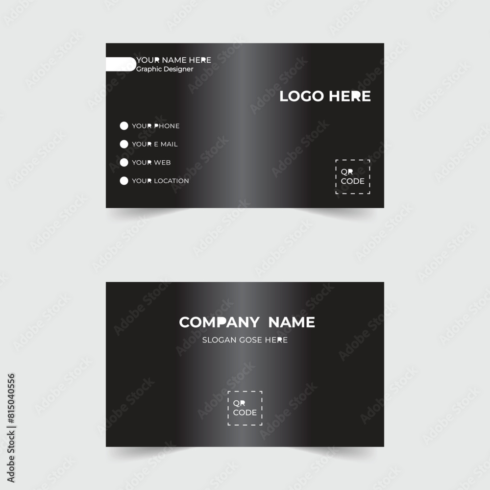 template business card Luxury and elegant dark black business card Two sided golden vector background style minimalist print Mockup Director business card design, template business card Luxury and elegant dark black business card Two sided golden vector background style minimalist print Mockup Director business card design,