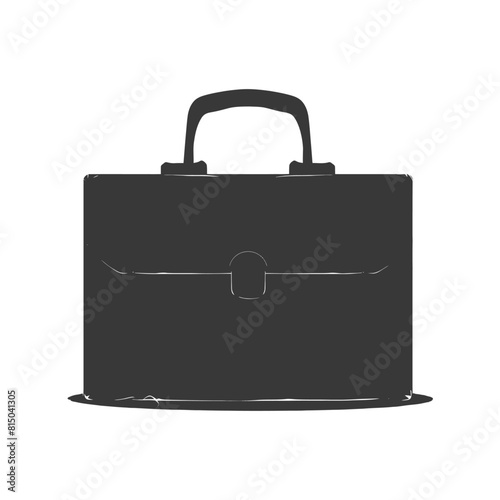 Silhouette briefcase black color only