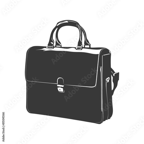 Silhouette briefcase black color only