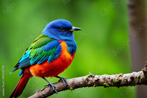 beautiful colorful macaw © zakir