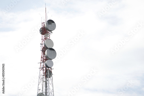 Telecommunications towers of Santiago de Veraguas, Panama photo