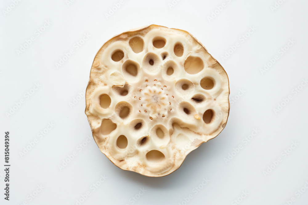 a close up of a seed on a white surface a close up of a seed on a white surface