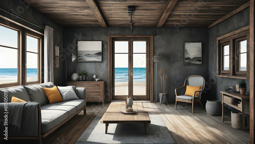 Real Estate Living Room Interior  © esinesra