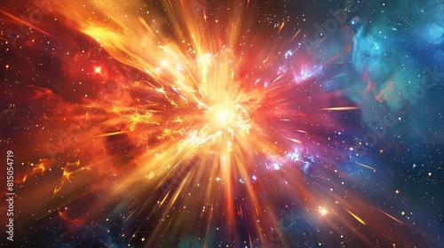 The explosion of a star. © SprintZz