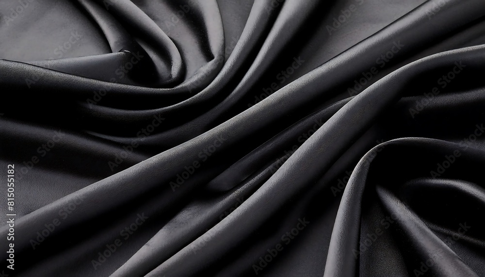 Fototapeta premium Black silk background image