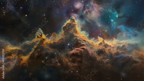 The stunning Carina Nebula in all its glory  captured in a breathtaking image.